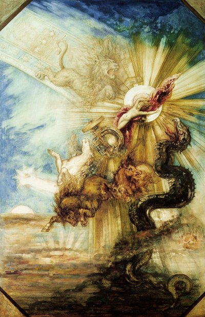 The Fall of Phaethon by Gustave Moreau